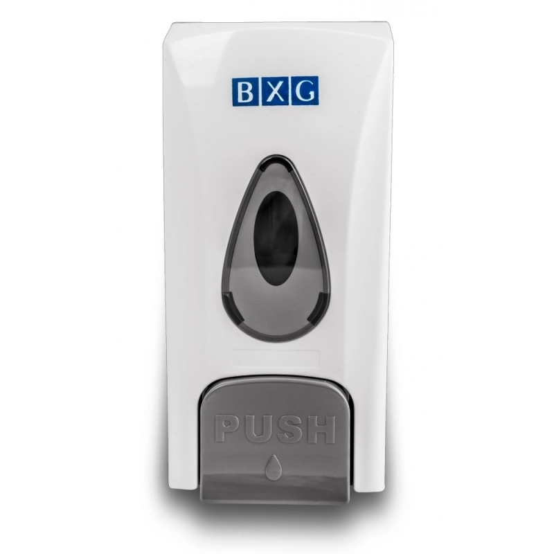 Диспенсер BXG SD-1178 для мыла жидкого 0,5л, пластик, цв.белый