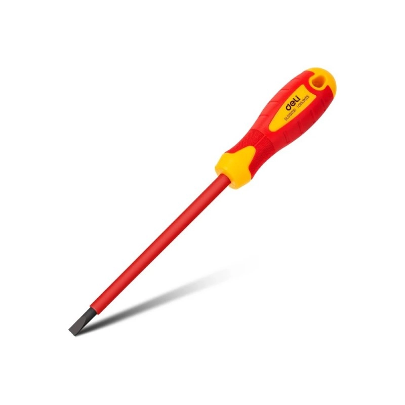 Отвертка диэлектрическая Deli YS EDL5151251 SL5,5*125 мм