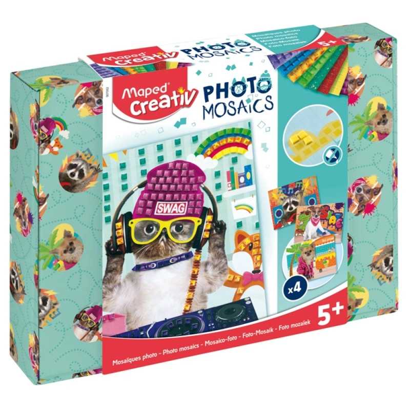 Набор для творчества “Maped Creative Cool Animals” мозайка