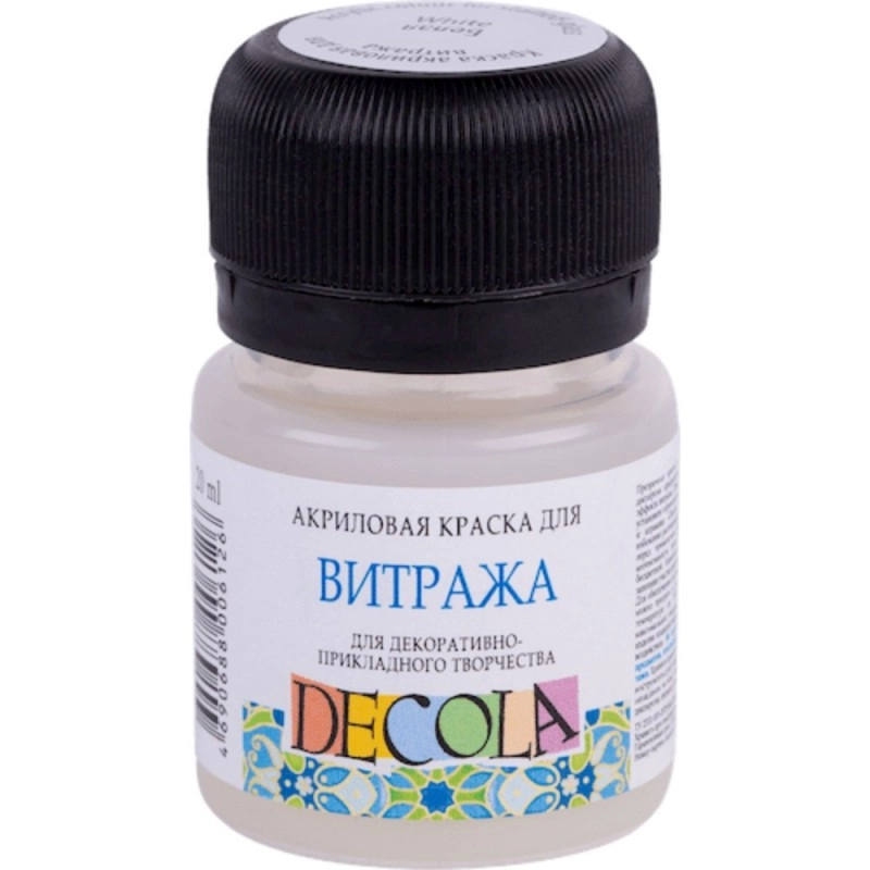 Краска акриловая для витража 