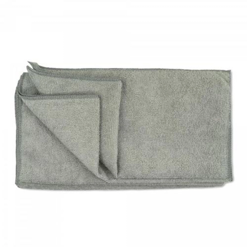 Салфетка из микроволокна Grass, 220г/м2, 35*40см, серый, 10шт/уп.