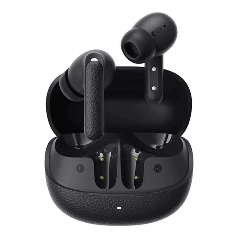 Наушники беспровод. QCY Buds ANC Black (BH24HT15A), черные