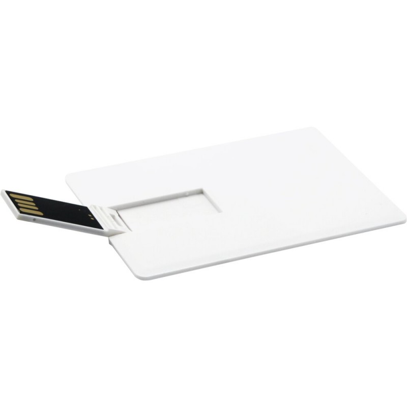 Карта памяти USB Flash 2.0 32 Gb VDK-009, пластик, кредитка, белый 