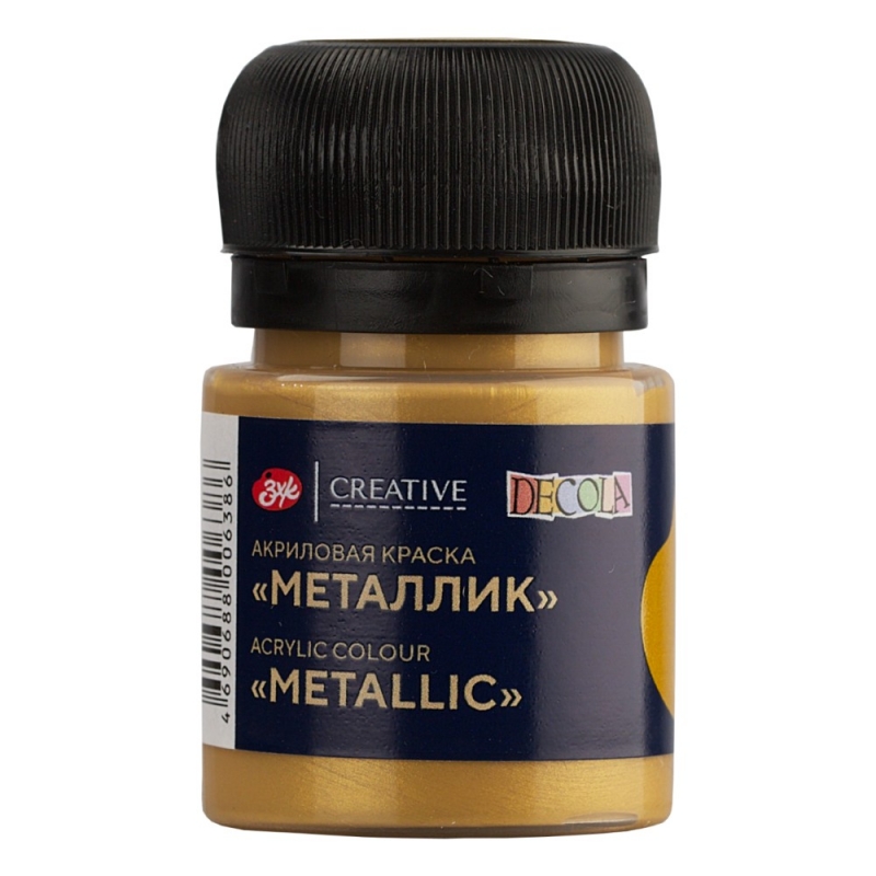 Краска акриловая металлик 
