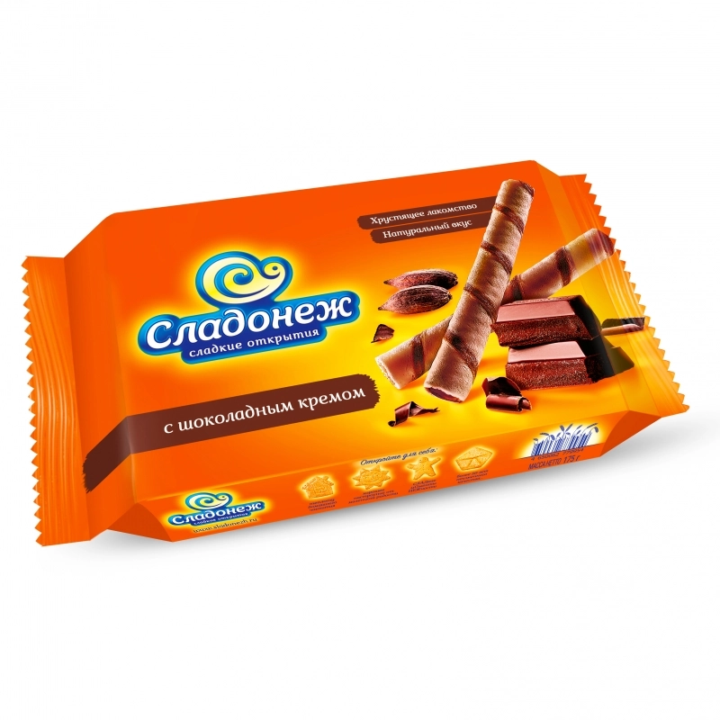 Вафельные трубочки 