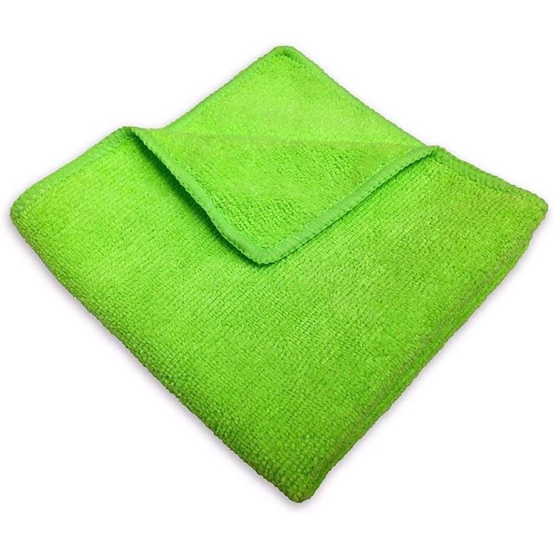 Салфетка из микроволокна, 320г/м2, 75*100см, зеленый, 1шт/упак