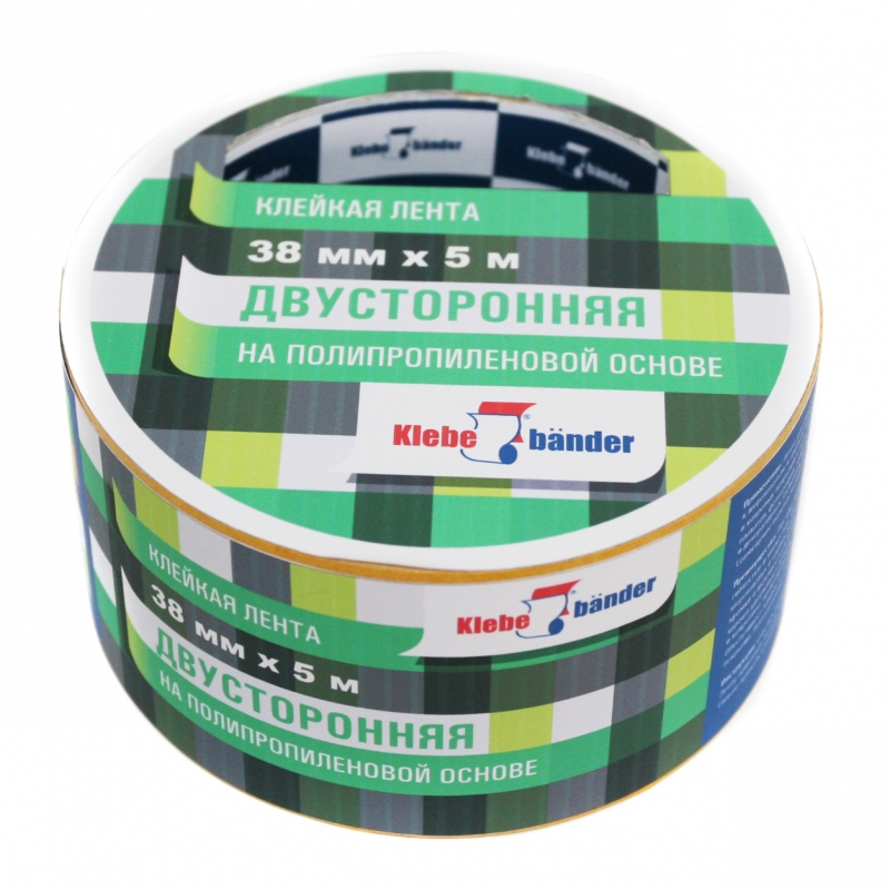 Клейк. лента двусторонняя 50 мм*25 м 