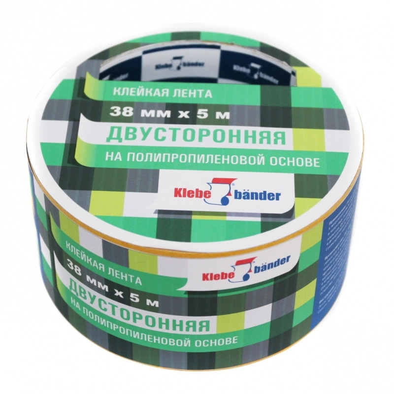 Клейк. лента двусторонняя 50 мм*25 м 