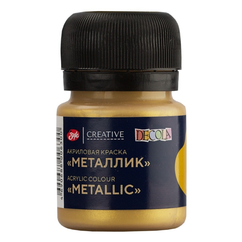 Краска акриловая металлик 
