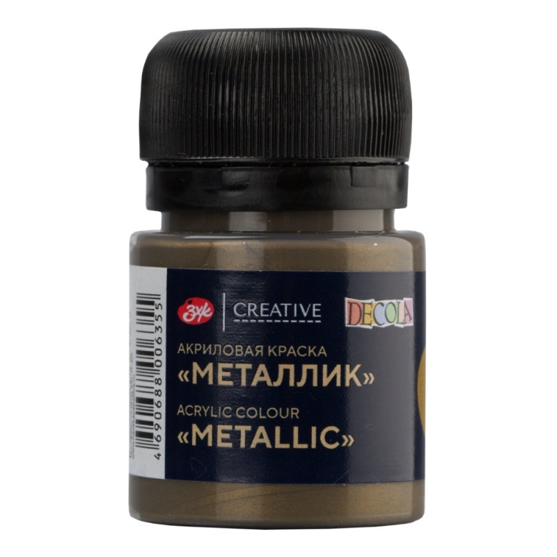 Краска акриловая металлик 