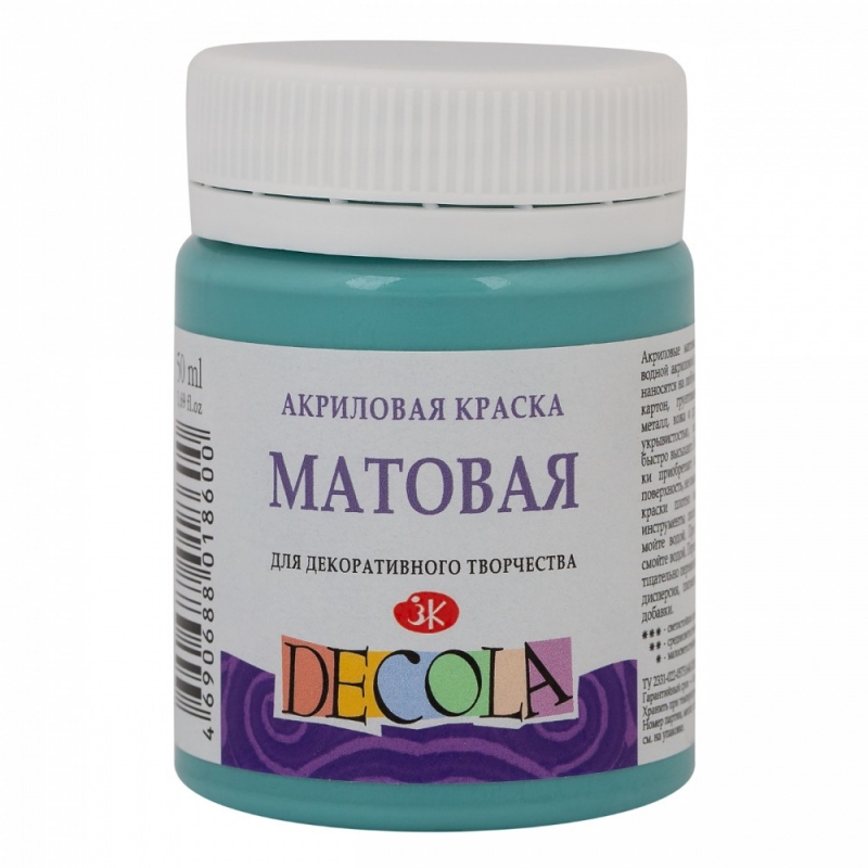 Краска акриловая матовая 