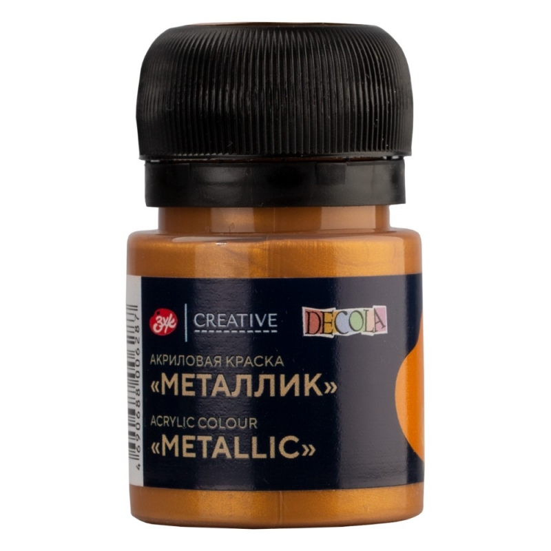 Краска акриловая металлик 