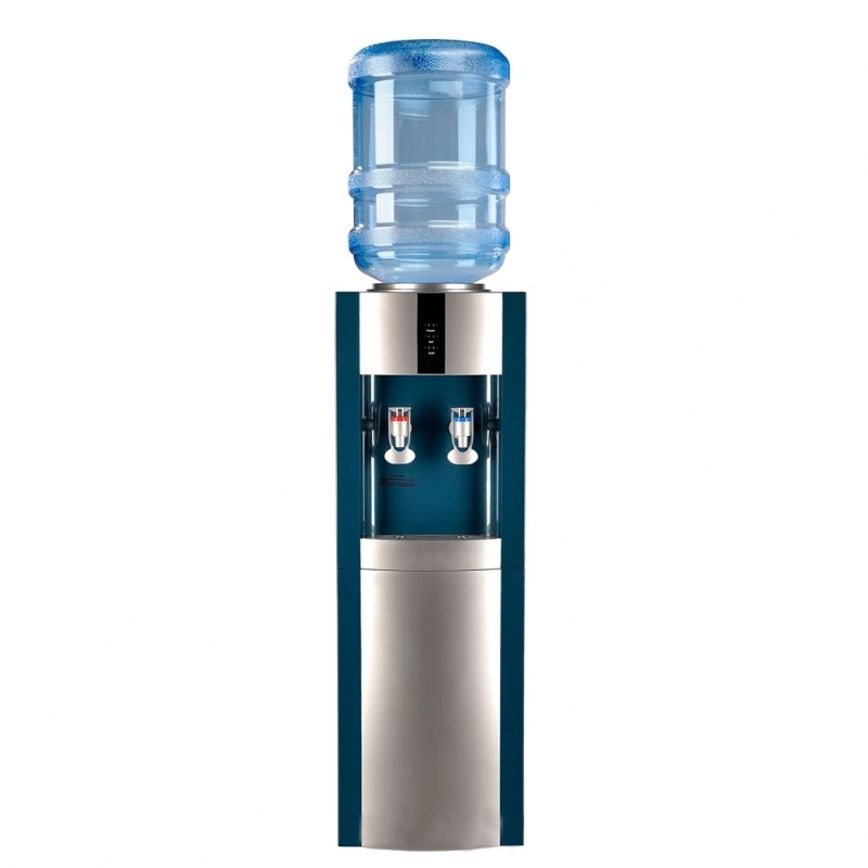 Кулер для воды Ecotronic V21-LF (морская волна), нагрев, охлаждение, холодильник.