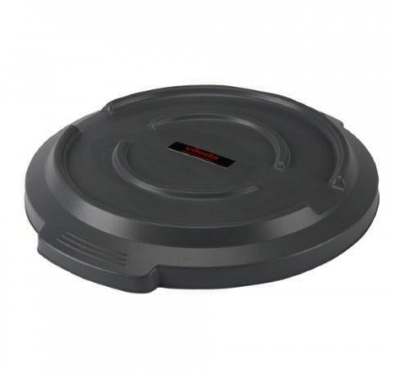Крышка для контейнера для мусора VILEDA Титан, 120л, цв. черный