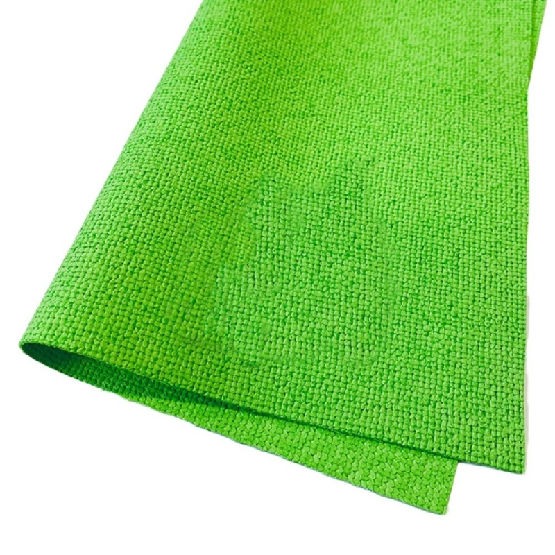 Салфетка из микроволокна прорезиненная, 250г/м2, 30*30см, зеленый, 2шт/упак