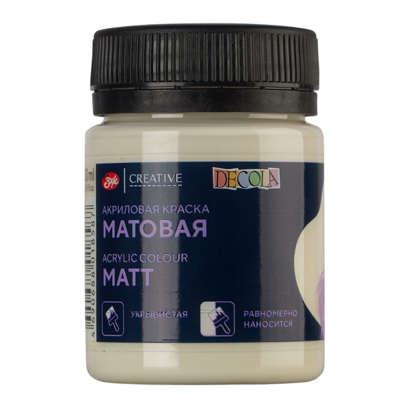 Краска акриловая матовая 