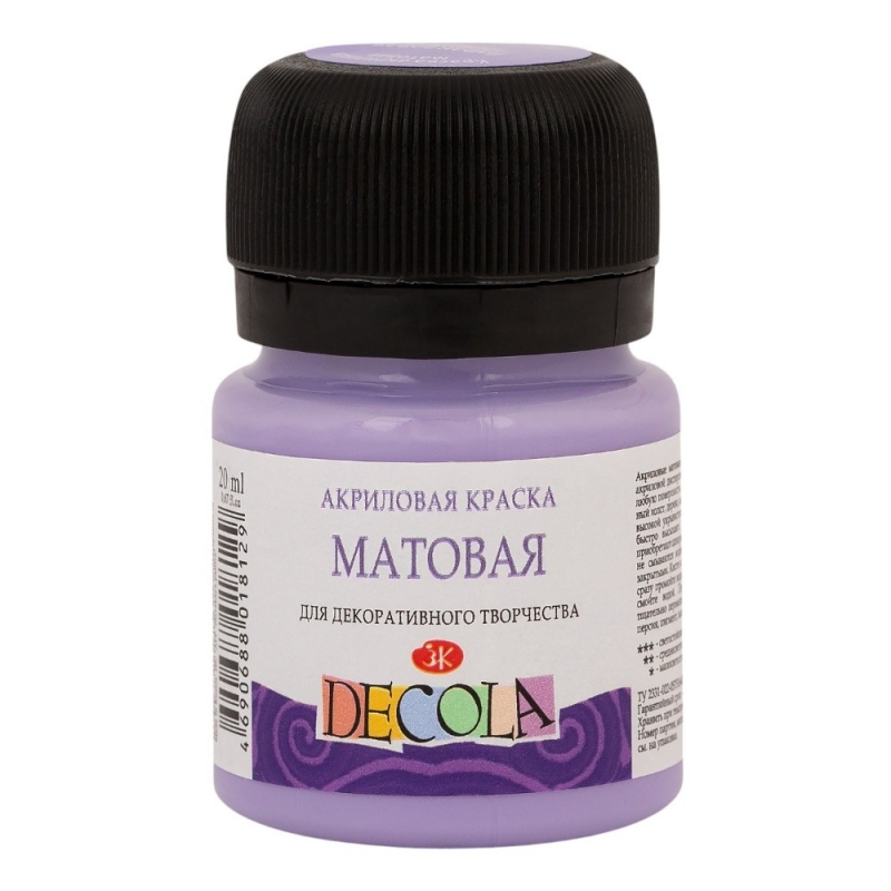 Краска акриловая матовая 