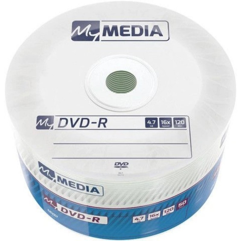 диск DVD-R 4.7Gb 16x MyMedia 50 шт. в пленке 69200