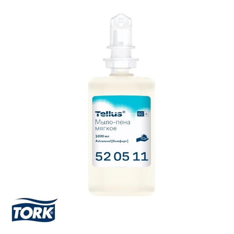 Мыло-пена Tellus Комфорт 1л, мягкое, SC4