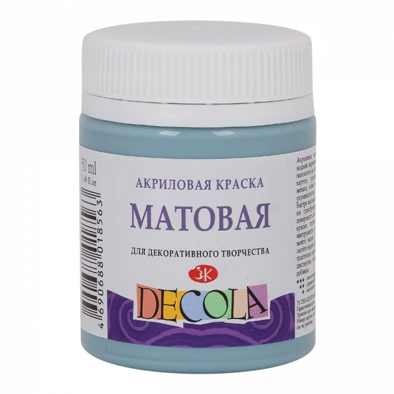 Краска акриловая матовая 