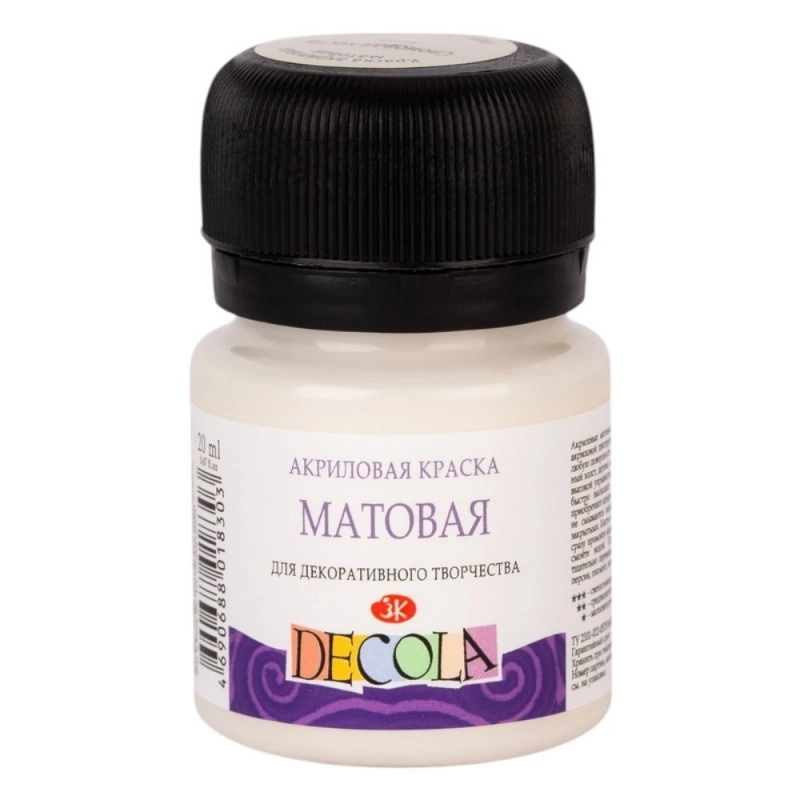 Краска акриловая матовая 