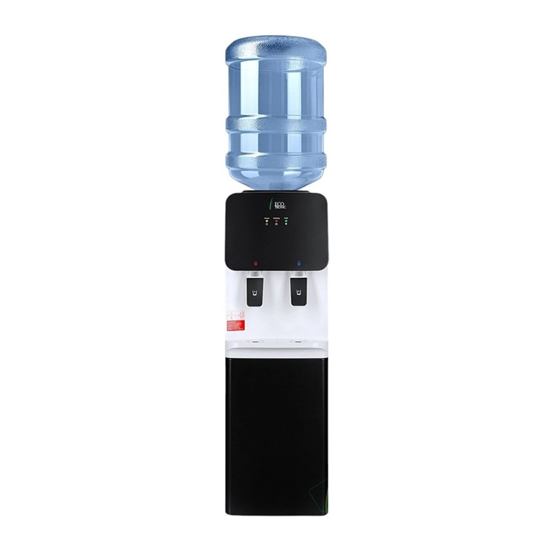 Кулер для воды Ecotronic J1-LCE XS (черный/белый) охлаждение, нагрев, со шкафчиком 7 л