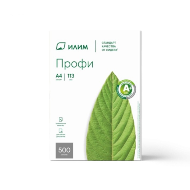 бумага   A4 80г/м 500л 