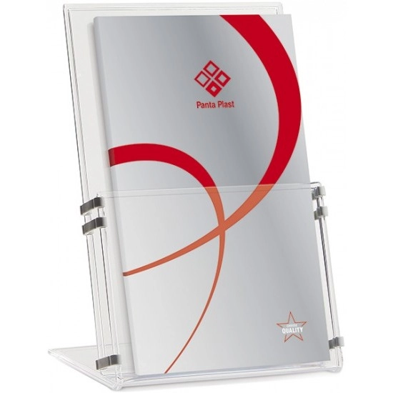 Стойка информац., настольн., A4, вертик. 