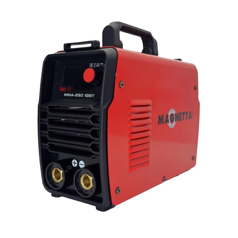 Аппарат сварочный инверторный Magnetta MMA-250 IGBT LED 20,4 -32 В, 10-180 А, 1,6-4 мм