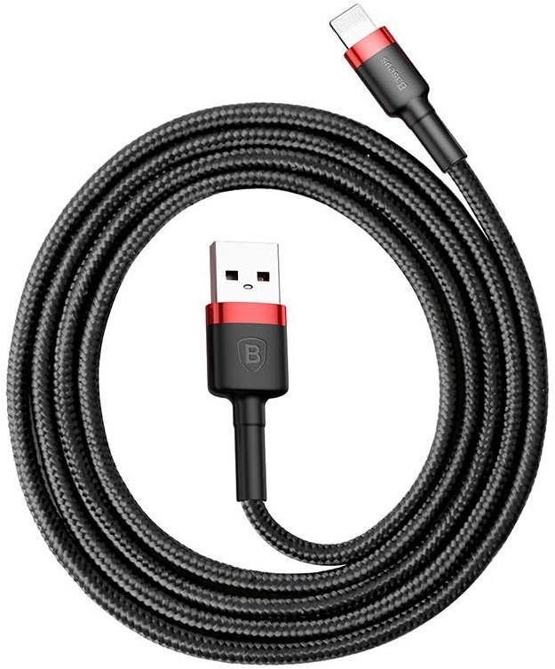 Кабель Baseus Cafule 2m Red/Black (CALKLF-C19)