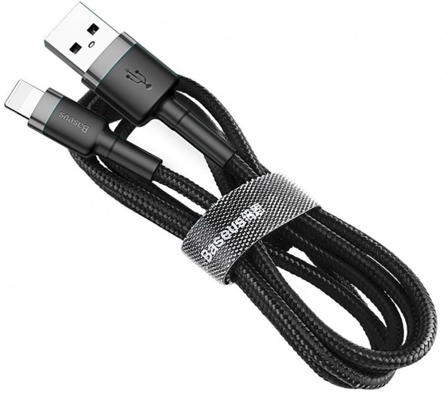 Кабель Baseus Cafule 3m Gray/Black (CALKLF-RG1)