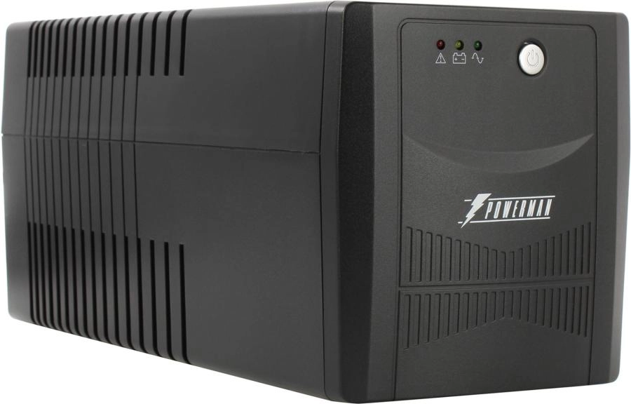 Источник бесперебойного питания PowerMan UPS BackPro 1050/UPS+AVR (6152120)