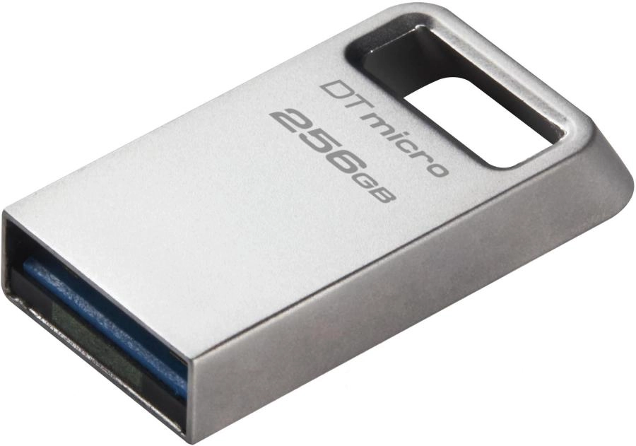 USB Flash-накопитель Kingston DataTraveler Micro 256Gb серебристый (DTMC3G2/256GB)