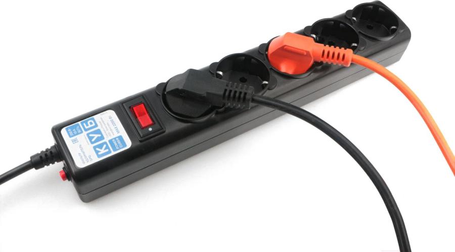 Удлинитель Power Cube SPG5-10M черный
