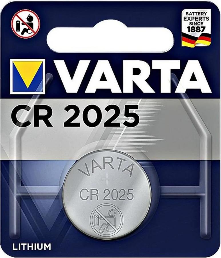 Батарейка Varta Professional Electronics LITHIUM CR2025 3V 1BP 1pcs/Pack (6025101401)