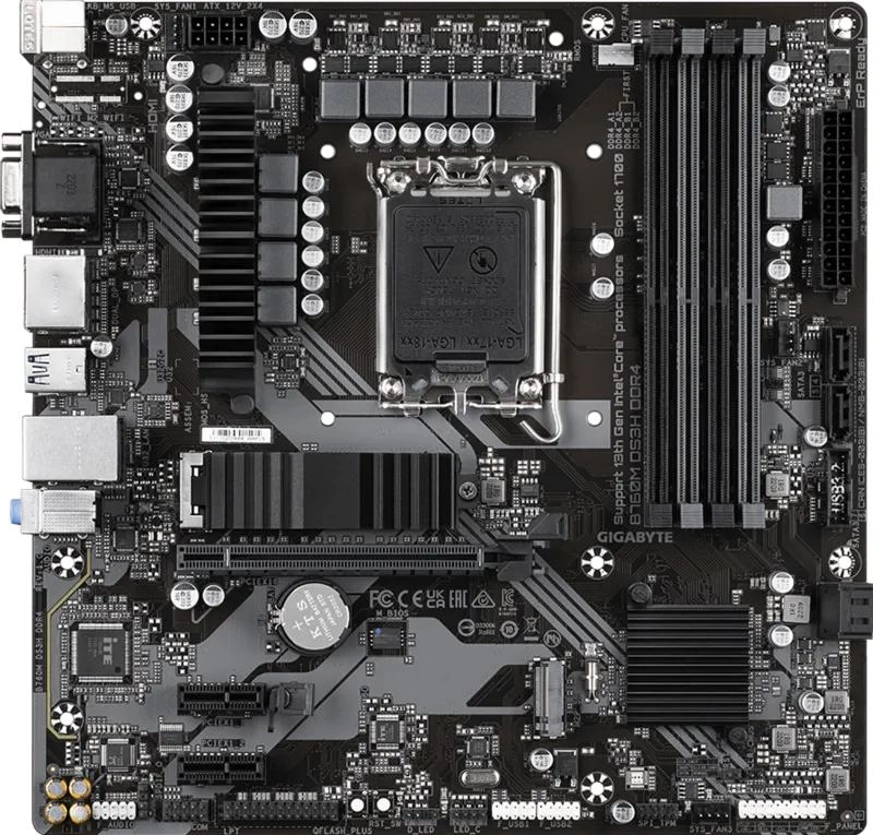 Материнская плата GigaByte B760M DS3H DDR4 rev. 1.0