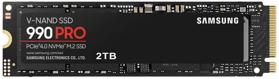 SSD диск Samsung M.2 2.0Tb 990 PRO Series (MZ-V9P2T0BW)