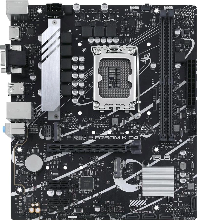 Материнская плата ASUS Prime B760M-K D4 DDR4