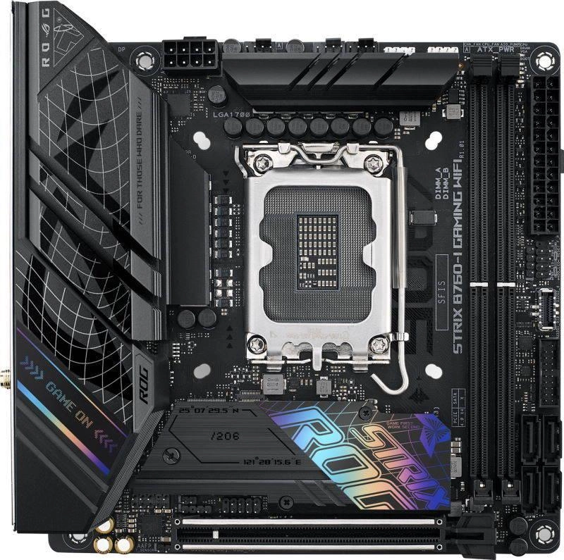 Материнская плата ASUS Rog Strix Gaming WiFi Soc-1700 Intel B760 DDR5 (B760-I)
