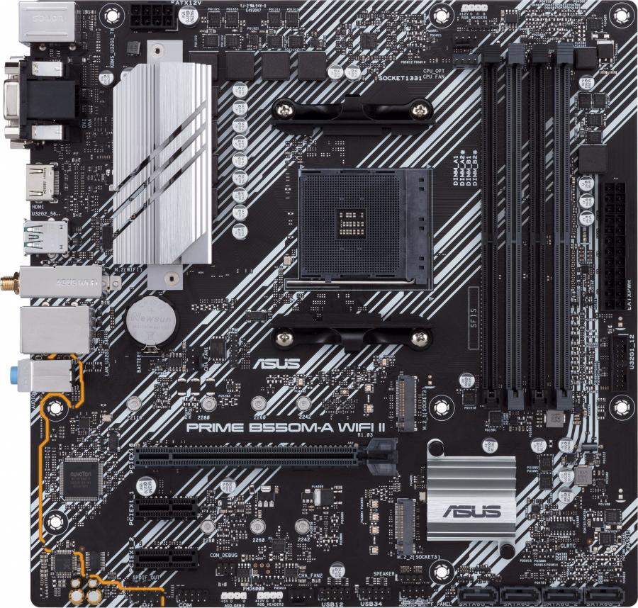 Материнская плата ASUS Prime B550M-A WiFi II DDR4
