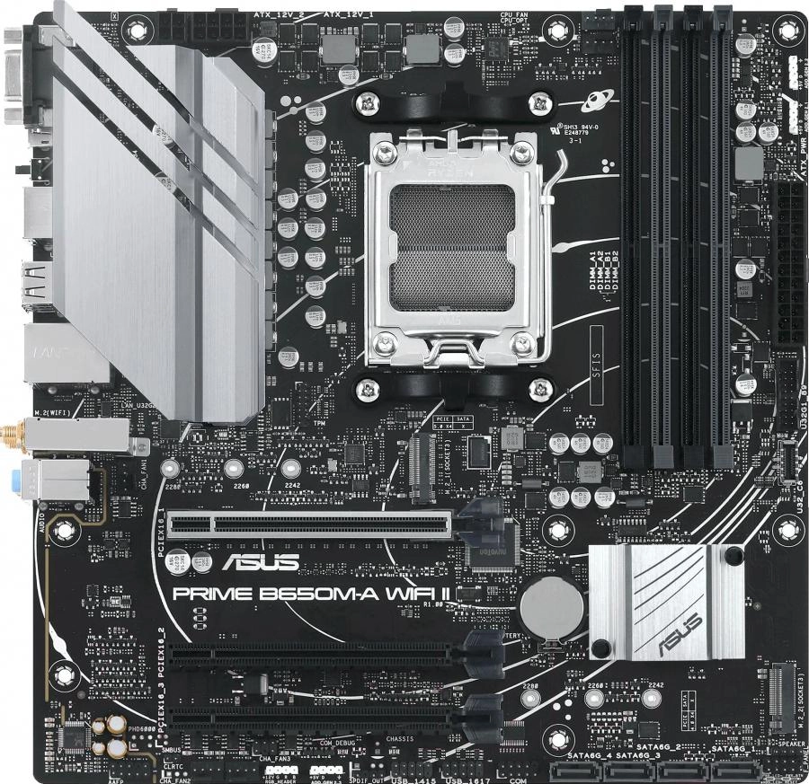 Материнская плата ASUS Prime B650M-A WiFi II (90MB1EG0-M0EAY0)