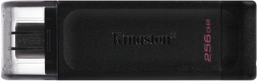 USB Flash-накопитель Kingston Data Traveler 70 Type-C 256Gb черный (DT70/256GB)