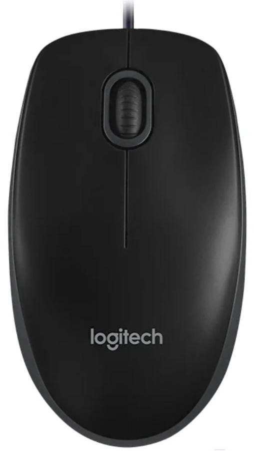 Мышь Logitech B100 черный (910-006605)