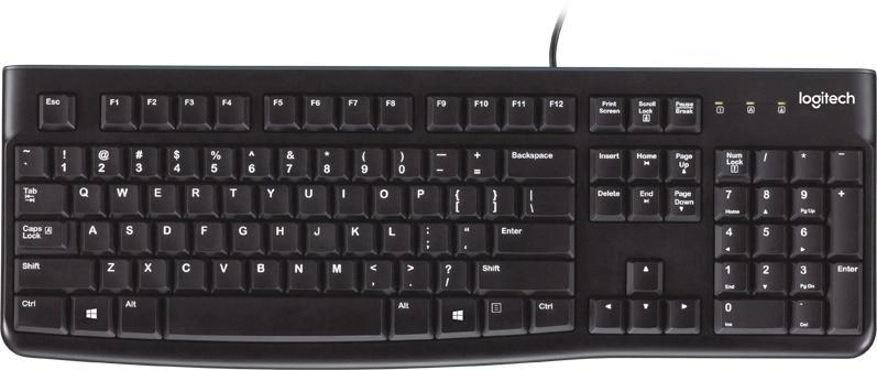 Клавиатура Logitech Compact Keyboard K120 нет кириллицы (920-002583)