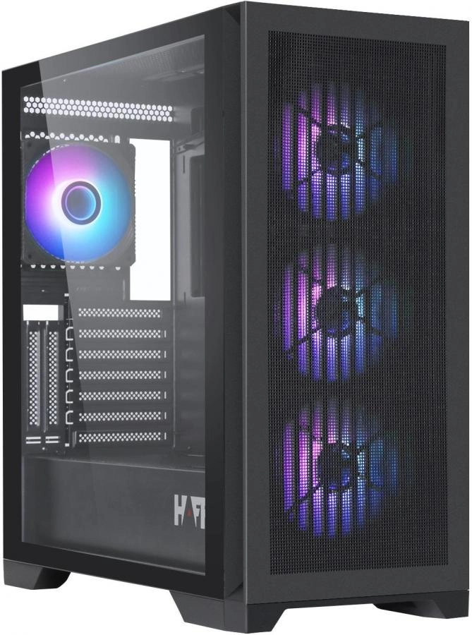 Корпус HAFF Glory ATX без БП Black