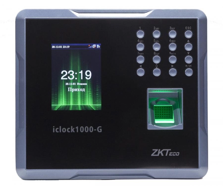 Биометрический терминал ZKTeco iClock1000-G