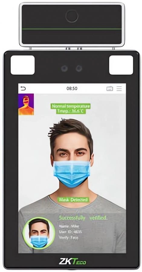 Терминал распознавания лиц ZKTeco ProFace X[CH]