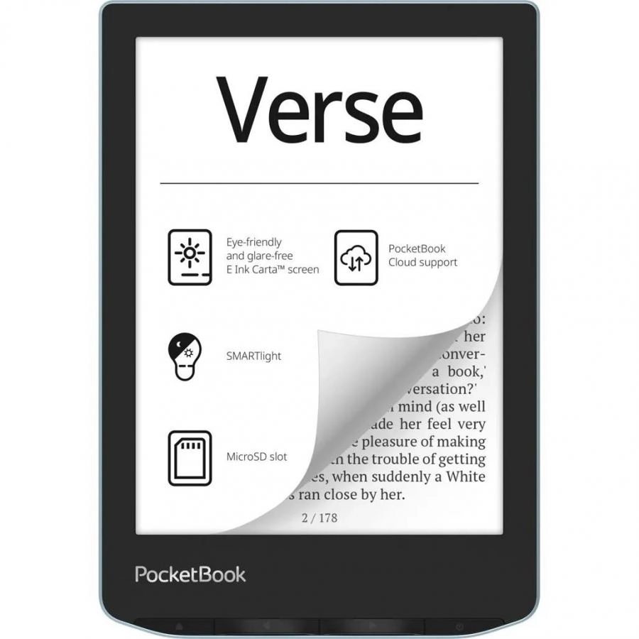 Электронная книга PocketBook 629 CIS Bright Blue (PB629-2-CIS)