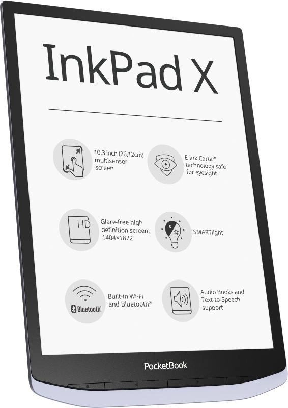 Электронная книга PocketBook 1040D Mist Grey (PB1040D-M-WW)