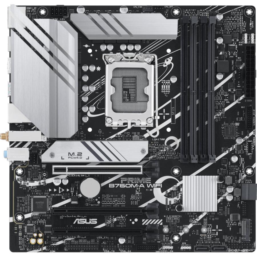 Материнская плата ASUS Prime B760M-A WiFi (90MB1EL0-M1EAY0)
